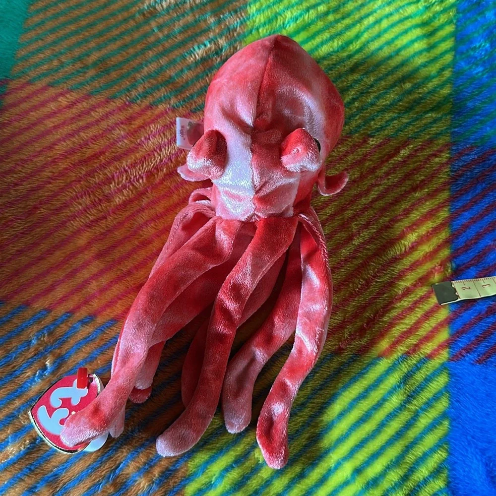 Ty 2000 Wiggly the Octopus Beanie Baby